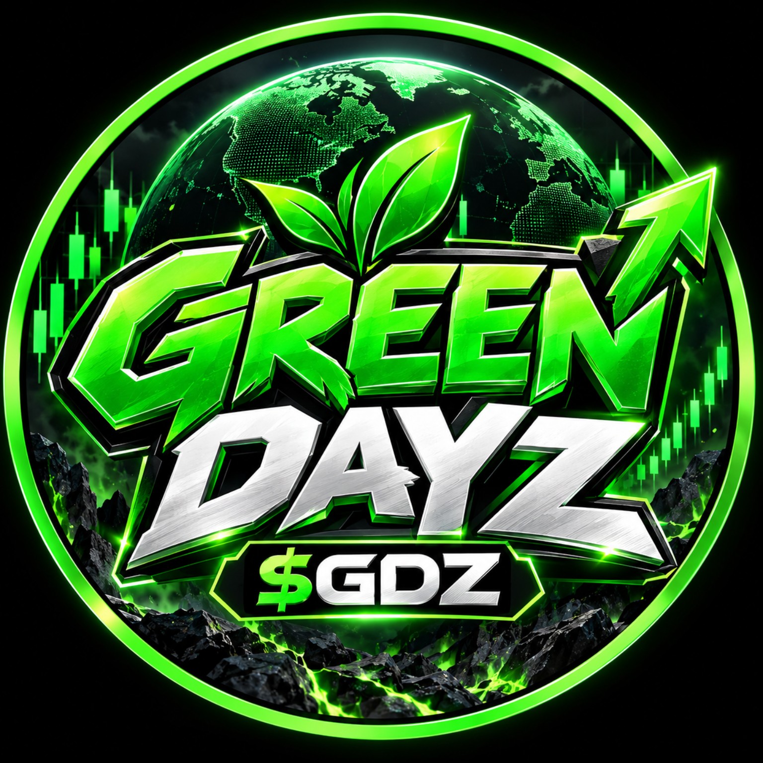 GREEN DAYZ $GDZ logo